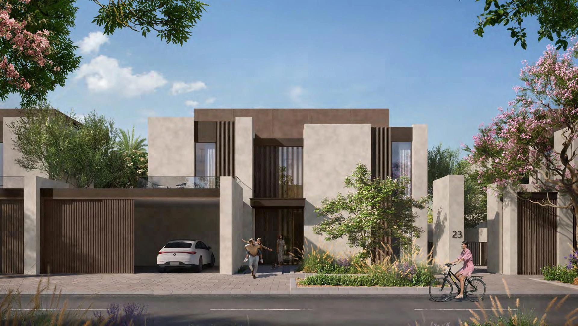 Виллы в современном жилом комплексе в Дубае, Объединённые Арабские Эмираты