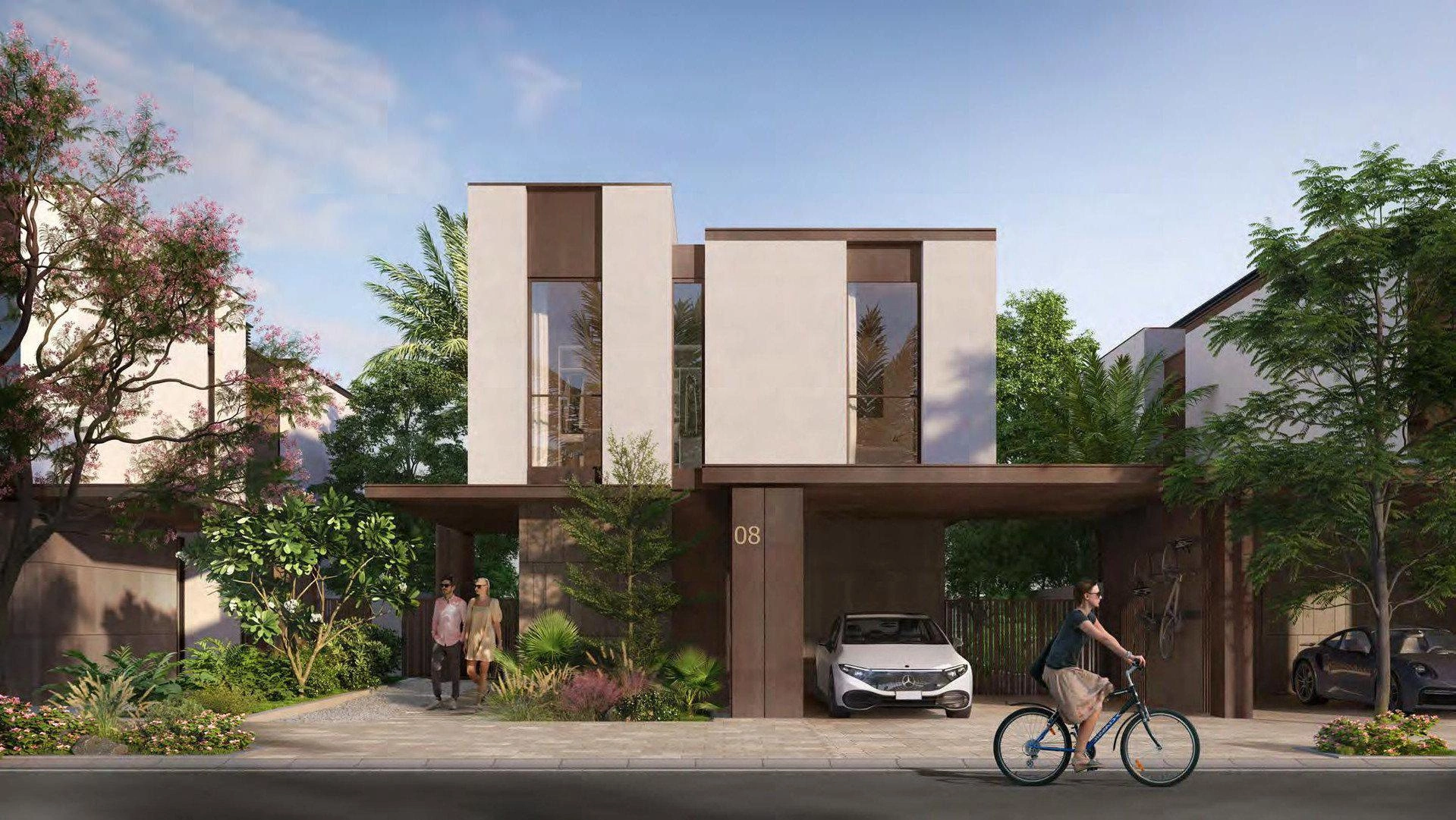 Виллы в современном жилом комплексе в Дубае, Объединённые Арабские Эмираты