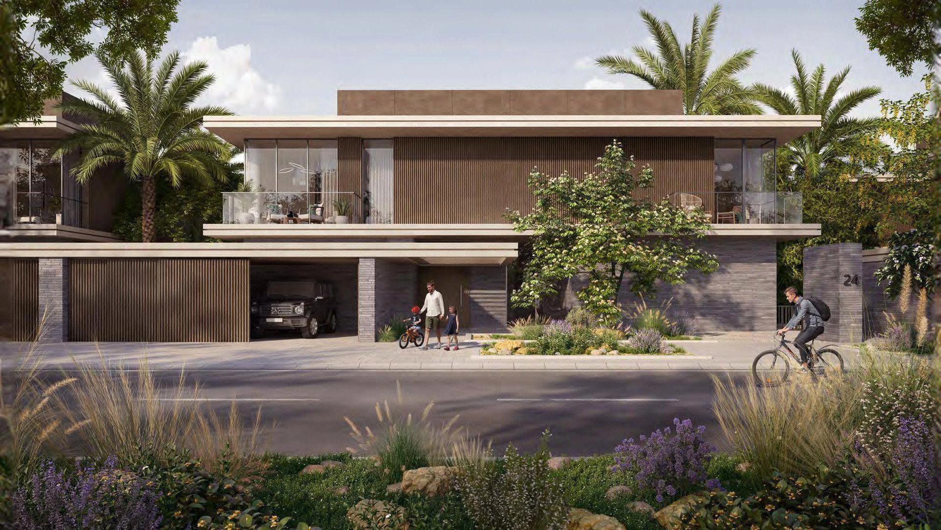 Виллы в современном жилом комплексе в Дубае, Объединённые Арабские Эмираты