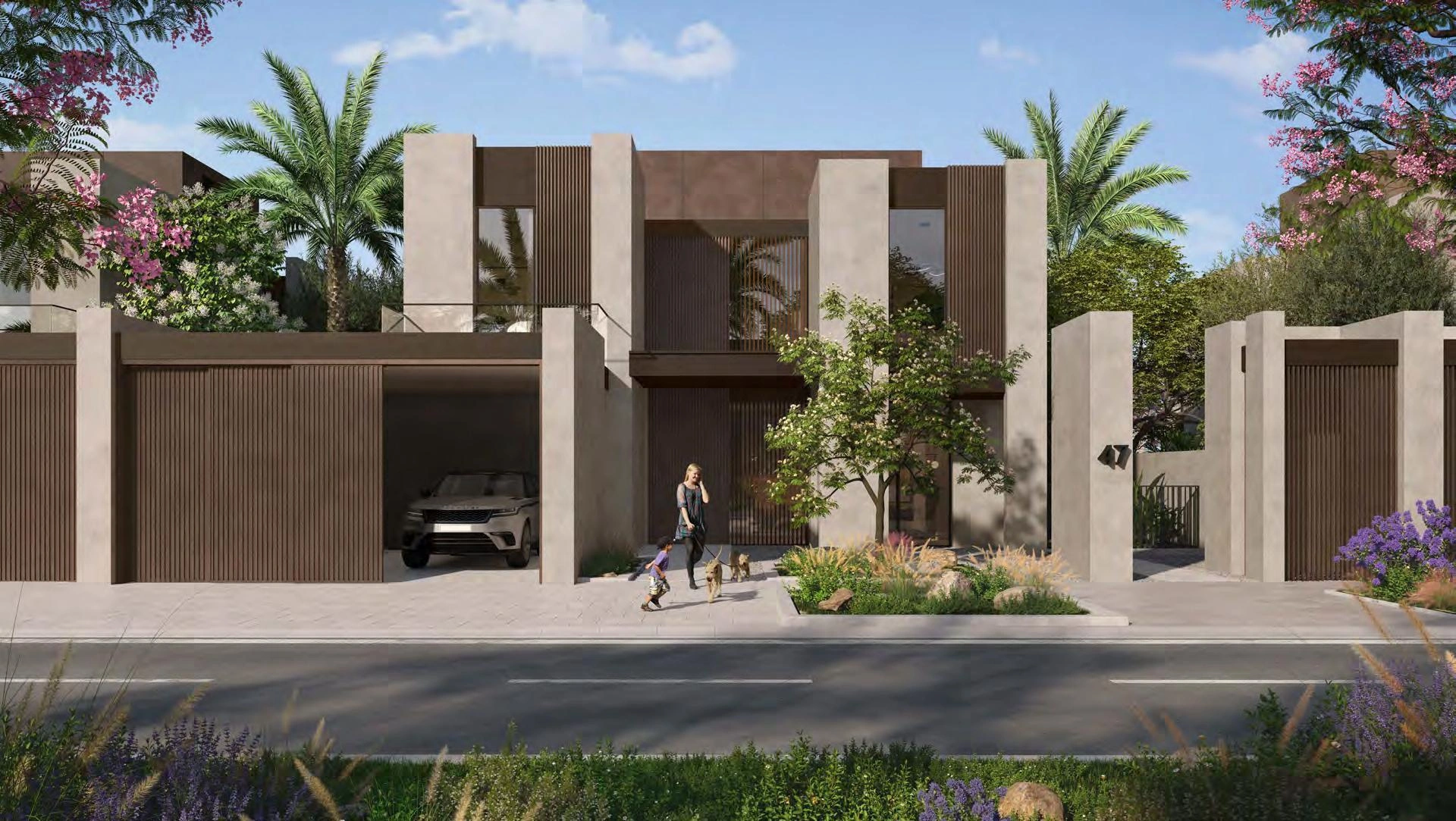 Виллы в современном жилом комплексе в Дубае, Объединённые Арабские Эмираты