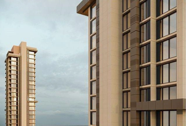 Квартиры в жилом комплексе с бассейнами и парком в Стамбуле, Турция