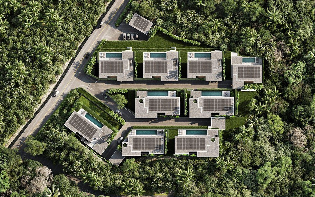 Виллы в закрытом жилом комплексе в Ко Кео, Пхукет, Таиланд