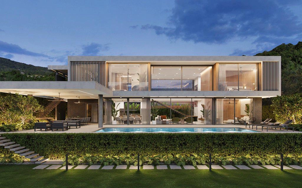 Виллы в закрытом жилом комплексе в Ко Кео, Пхукет, Таиланд