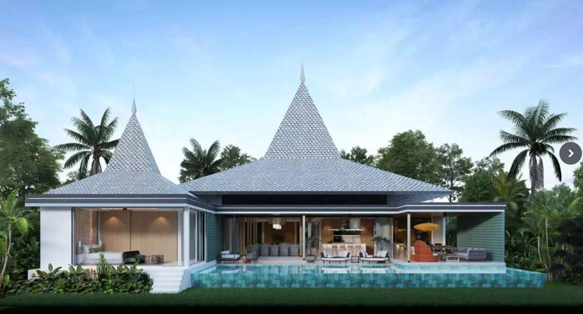 Виллы в новом жилом комплексе рядом с пляжами Лайян и Бан Тао, Пхукет, Таиланд