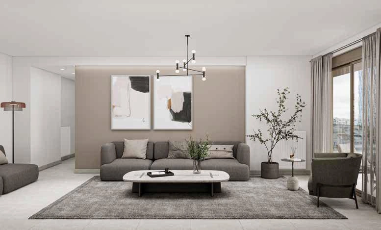 Апартаменты в современном жилом комплексе в Аттике, Греция