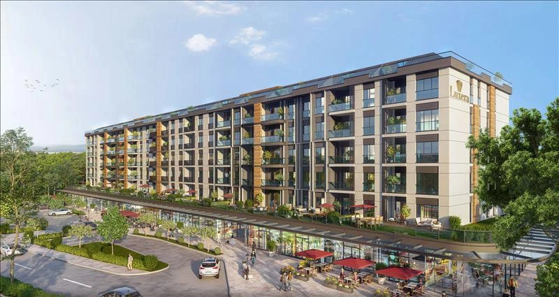 Квартиры в жилом комплексе в Стамбуле, Турция