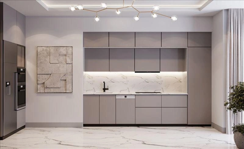 Квартиры в новом жилом комплексе с торговым центром в Стамбуле, Турция