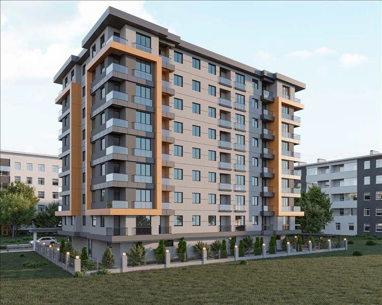 Квартиры в современном жилом комплексе в Стамбуле, Турция