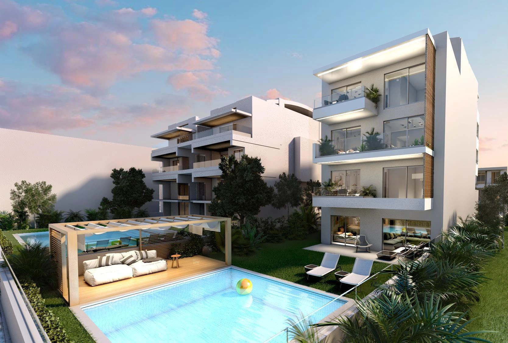 Малоэтажные квартиры рядом с побережьем в Аттике, Греция