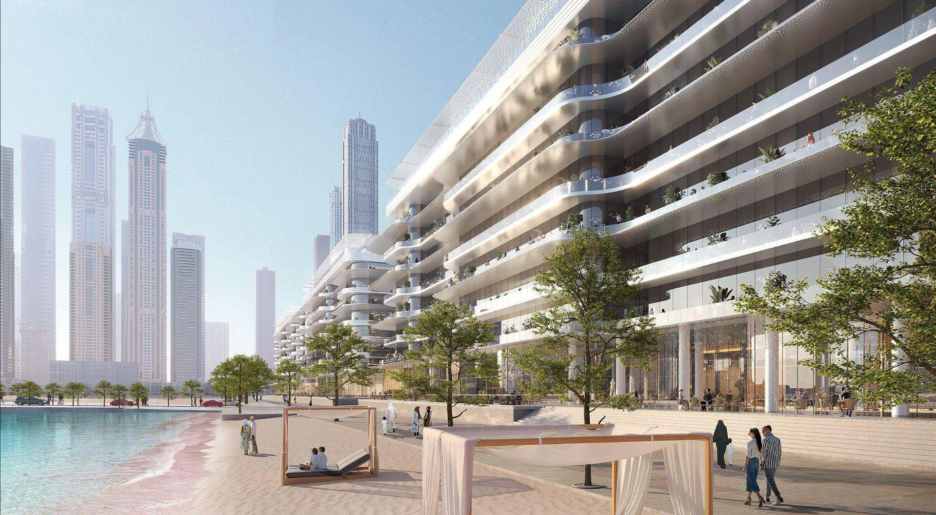 Премиальные апартаменты в жилом комплексе в Дубае, Объединённые Арабские Эмираты