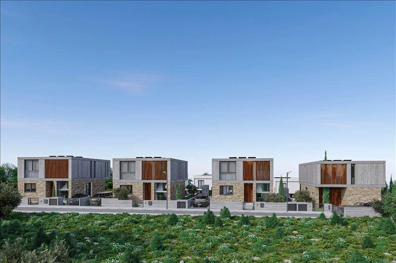 Виллы в современном жилом комплексе в Пафосе, Кипр