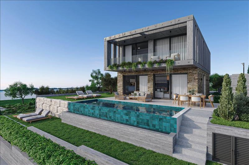 Виллы в современном жилом комплексе в Пафосе, Кипр