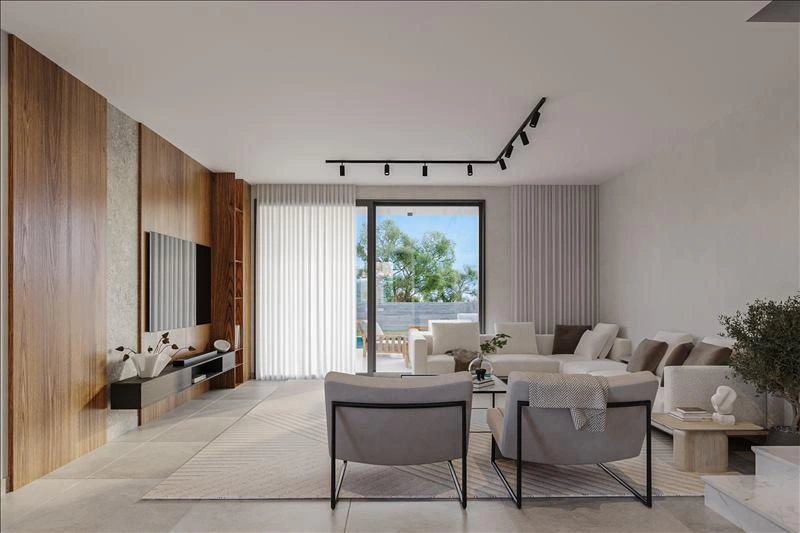 Виллы в современном жилом комплексе в Пафосе, Кипр