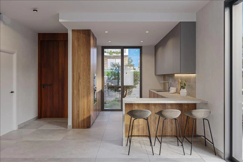 Виллы в современном жилом комплексе в Пафосе, Кипр