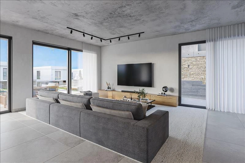 Виллы в современном жилом комплексе в Пафосе, Кипр