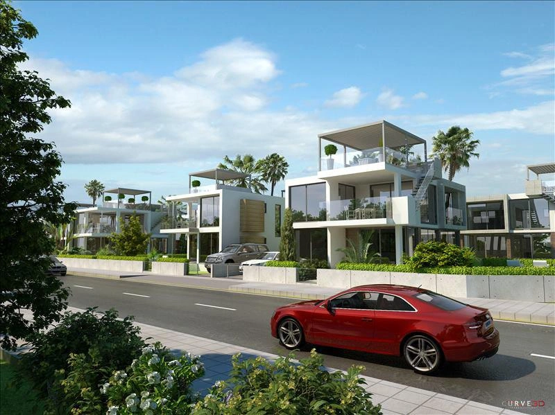 Виллы в современном жилом комплексе в районе Фамагусты, Кипр