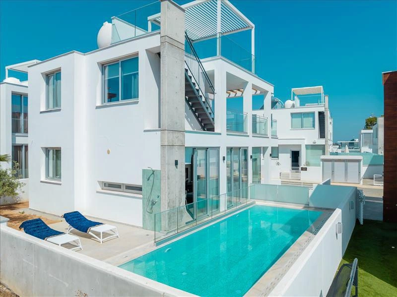 Виллы в современном жилом комплексе в районе Фамагусты, Кипр