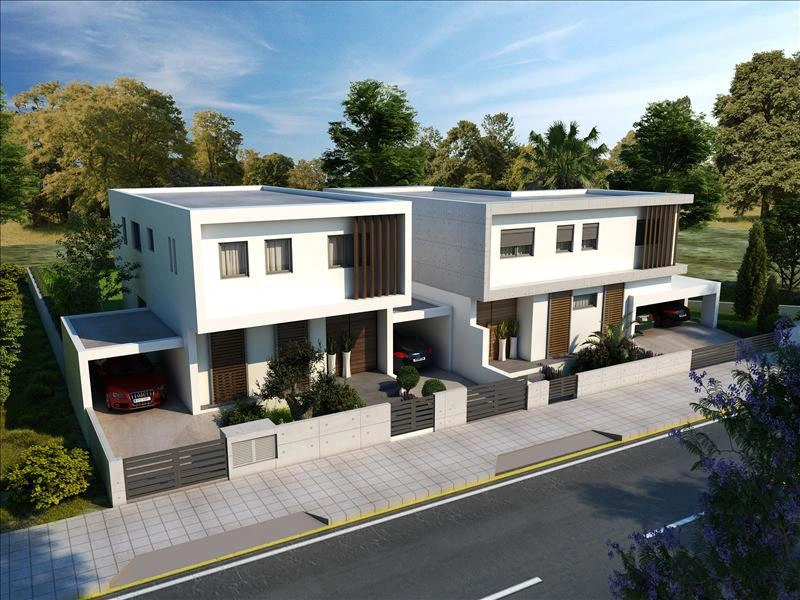 Виллы в новом жилом проекте в Никосии, Кипр