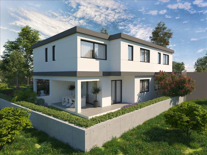 Виллы в современном жилом комплексе в Лакатамии (Никосия, Кипр)