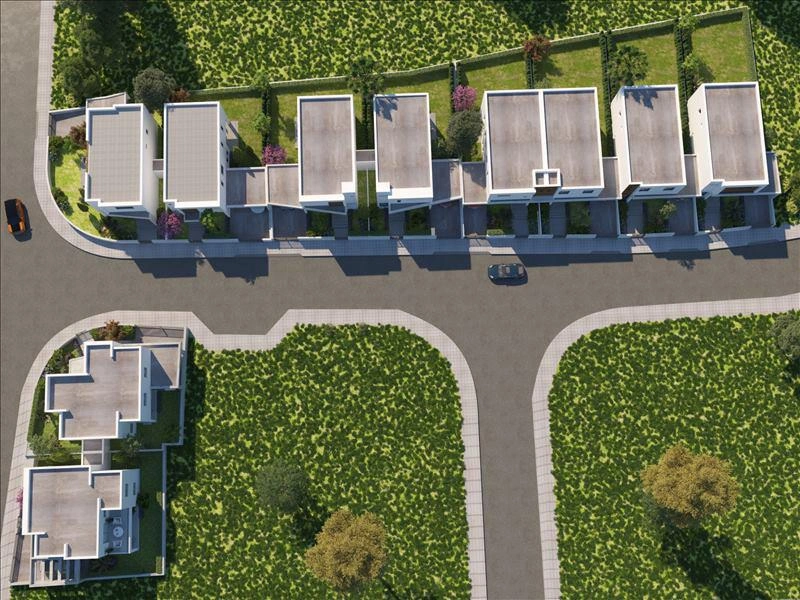 Виллы в современном жилом комплексе в Никосии, Кипр