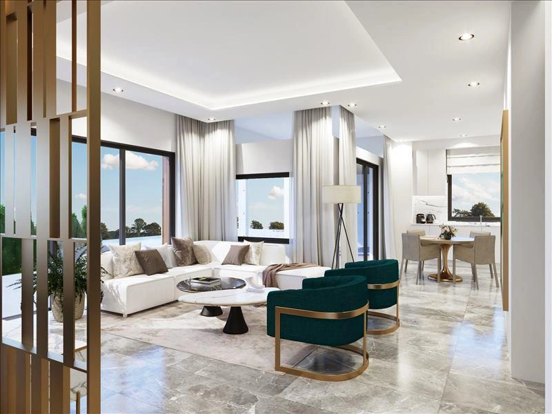 Виллы в современном жилом комплексе в Никосии, Кипр