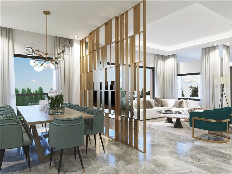 Виллы в современном жилом комплексе в Никосии, Кипр