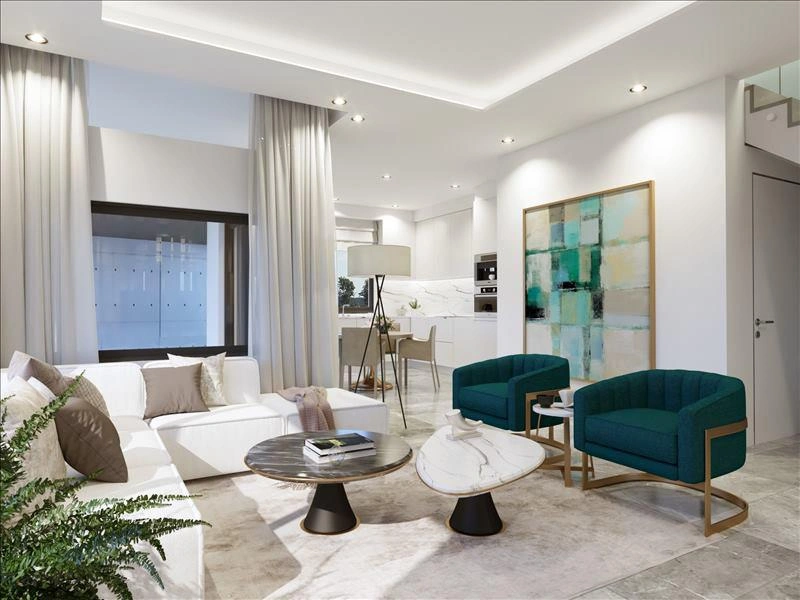 Виллы в современном жилом комплексе в Никосии, Кипр