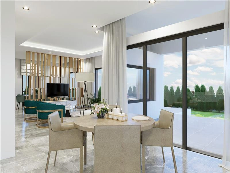 Виллы в современном жилом комплексе в Никосии, Кипр