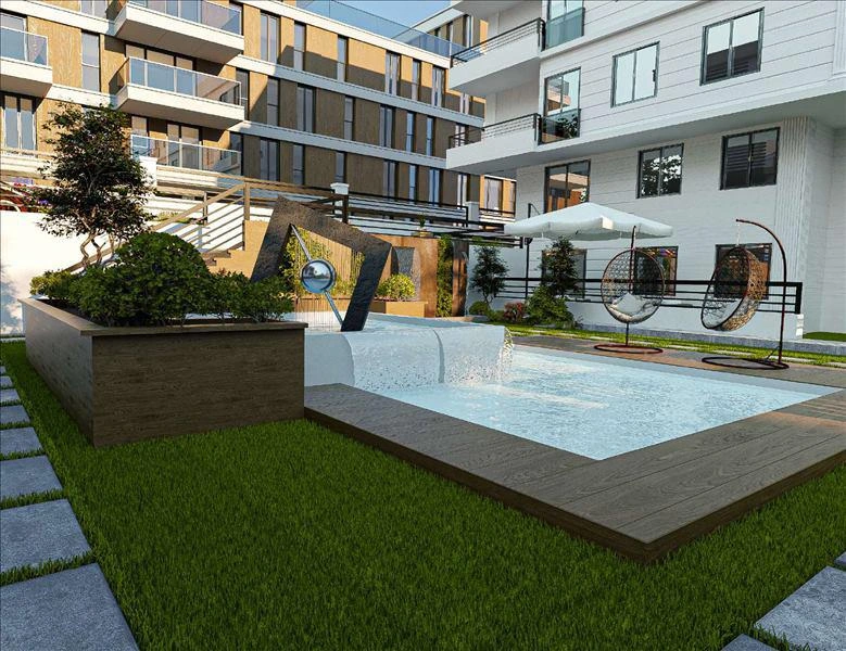 Квартиры в жилом комплексе в Стамбуле, Турция