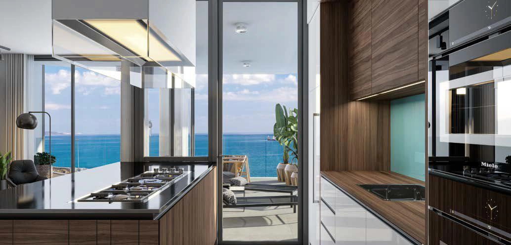 Апартаменты в жилом комплексе у пляжа в Ларнаке, Кипр