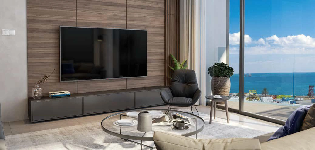 Апартаменты в жилом комплексе у пляжа в Ларнаке, Кипр