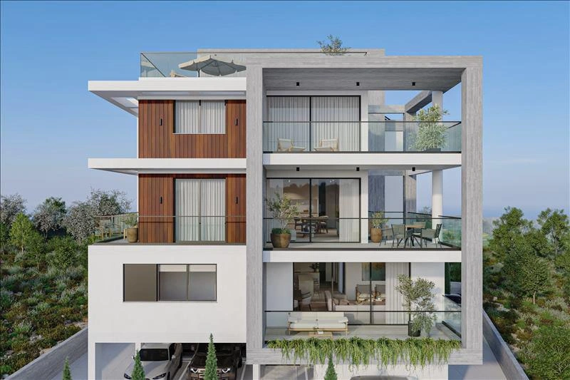 Апартаменты в новом жилом комплексе в Пафосе, Кипр