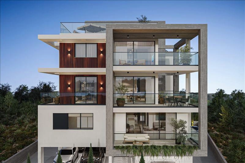 Апартаменты в новом жилом комплексе в Пафосе, Кипр