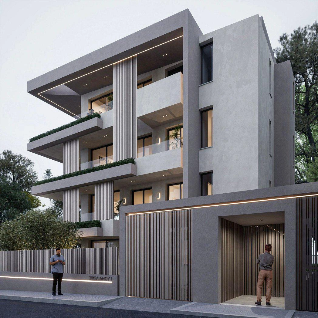 Апартаменты в современном жилом комплексе в Аттике, Греция