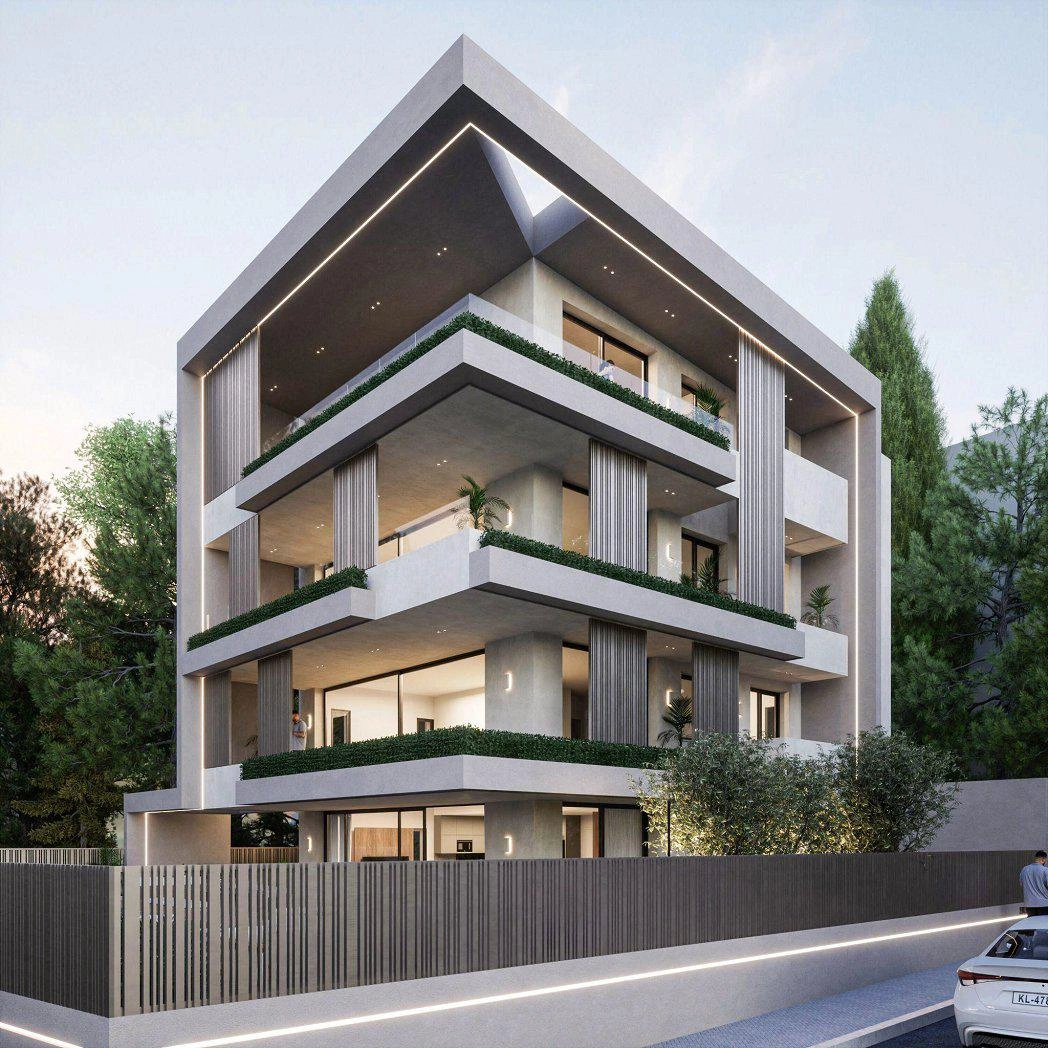 Апартаменты в современном жилом комплексе в Аттике, Греция