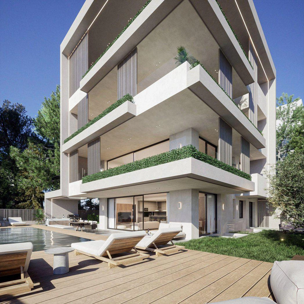 Апартаменты в современном жилом комплексе в Аттике, Греция