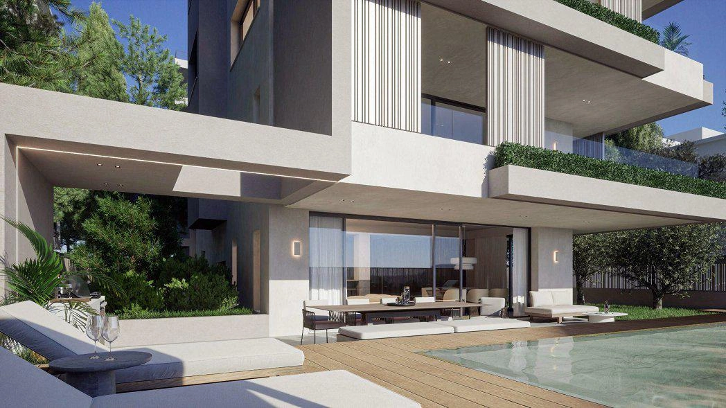 Апартаменты в современном жилом комплексе в Аттике, Греция