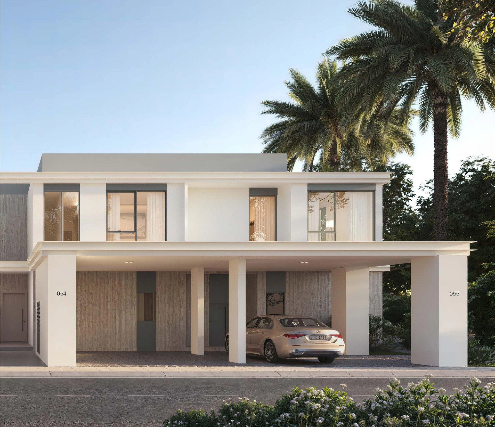 Таунхаусы в новом жилом комплексе в Дубае, ОАЭ