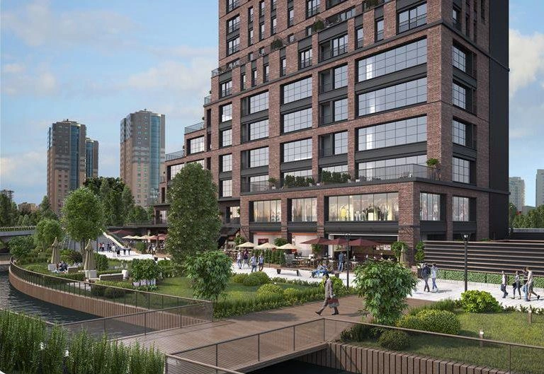 Квартиры в современном жилом комплексе в Аташехире, Стамбул, Турция