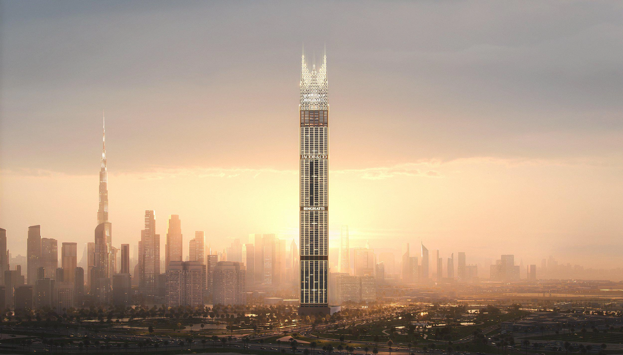 Апартаменты Burj Binghatti Jacob, Объединённые Арабские Эмираты, Дубай