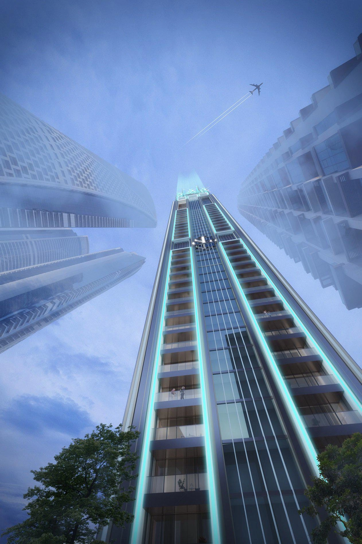 Апартаменты Burj Binghatti Jacob, Объединённые Арабские Эмираты, Дубай