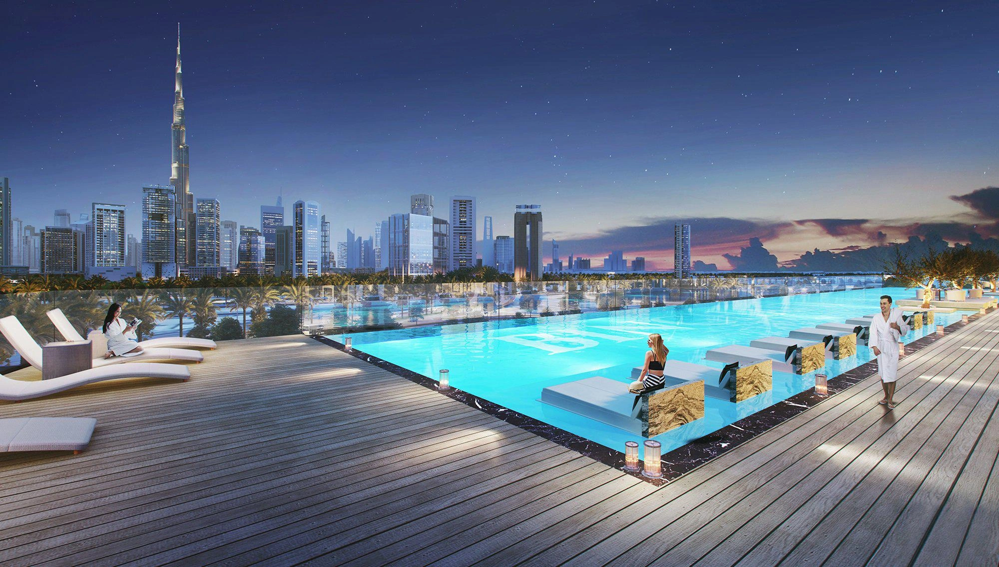 Апартаменты Burj Binghatti Jacob, Объединённые Арабские Эмираты, Дубай