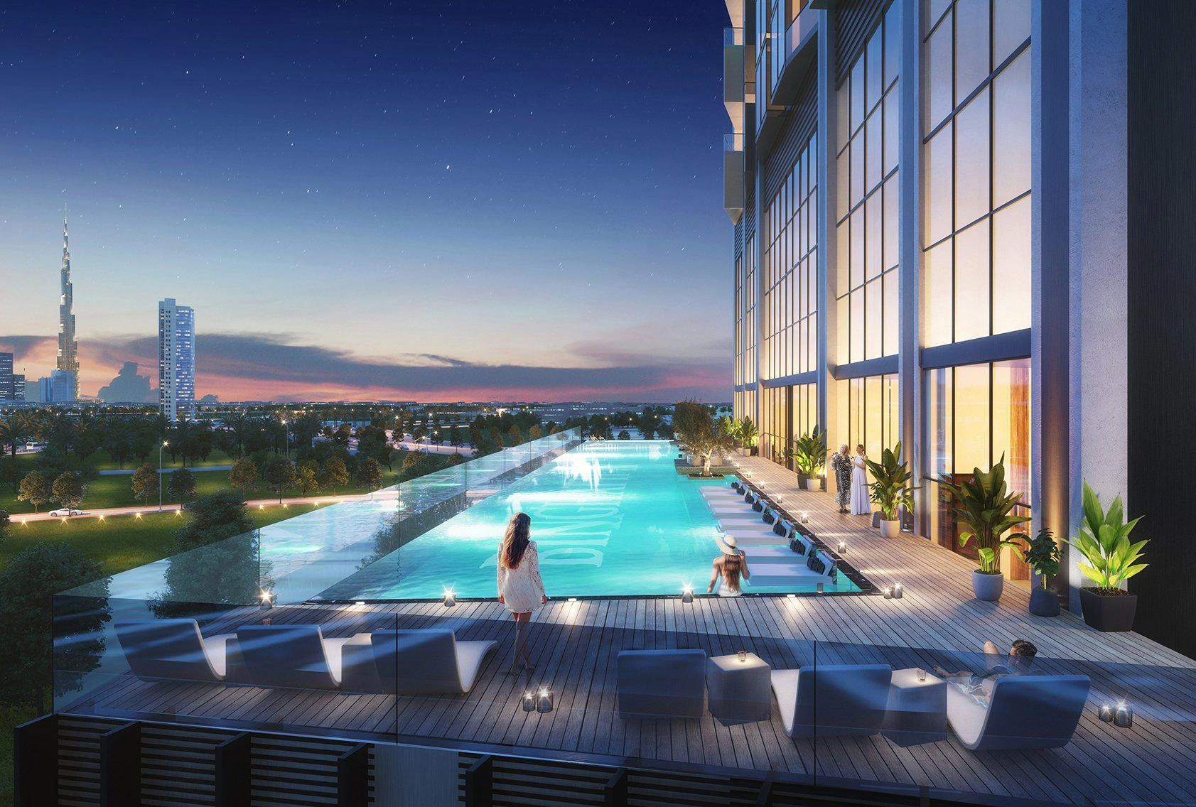 Апартаменты Burj Binghatti Jacob, Объединённые Арабские Эмираты, Дубай