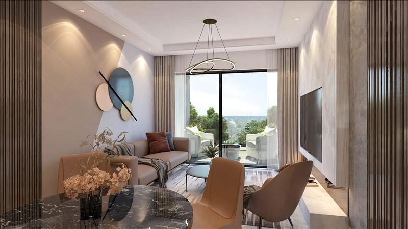 Малоэтажные квартиры с рассрочкой в Ларнаке, Кипр