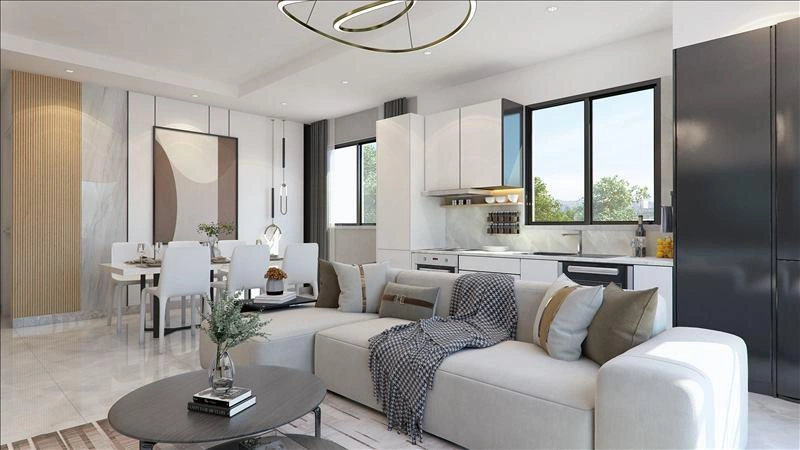 Малоэтажные квартиры с рассрочкой в Ларнаке, Кипр