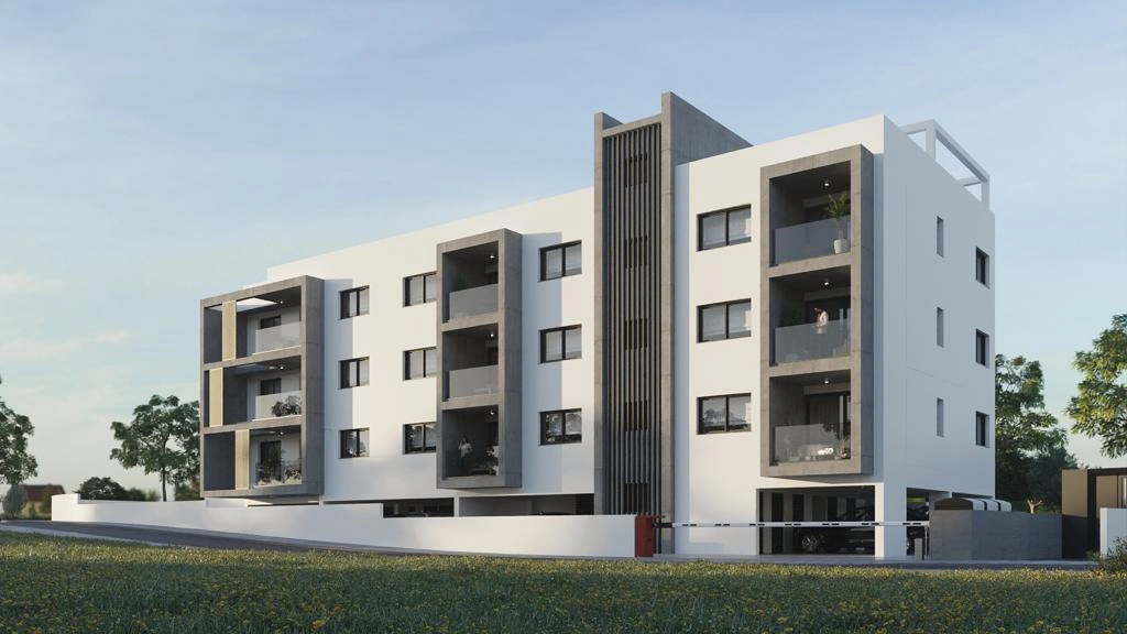 Квартиры в малоэтажном жилом комплексе в Ларнаке, Кипр