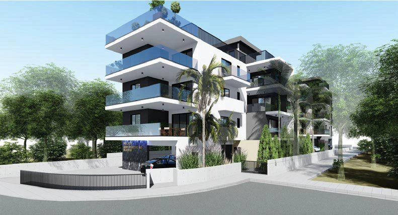 Квартиры в современном жилом комплексе в Никосии, на Кипре