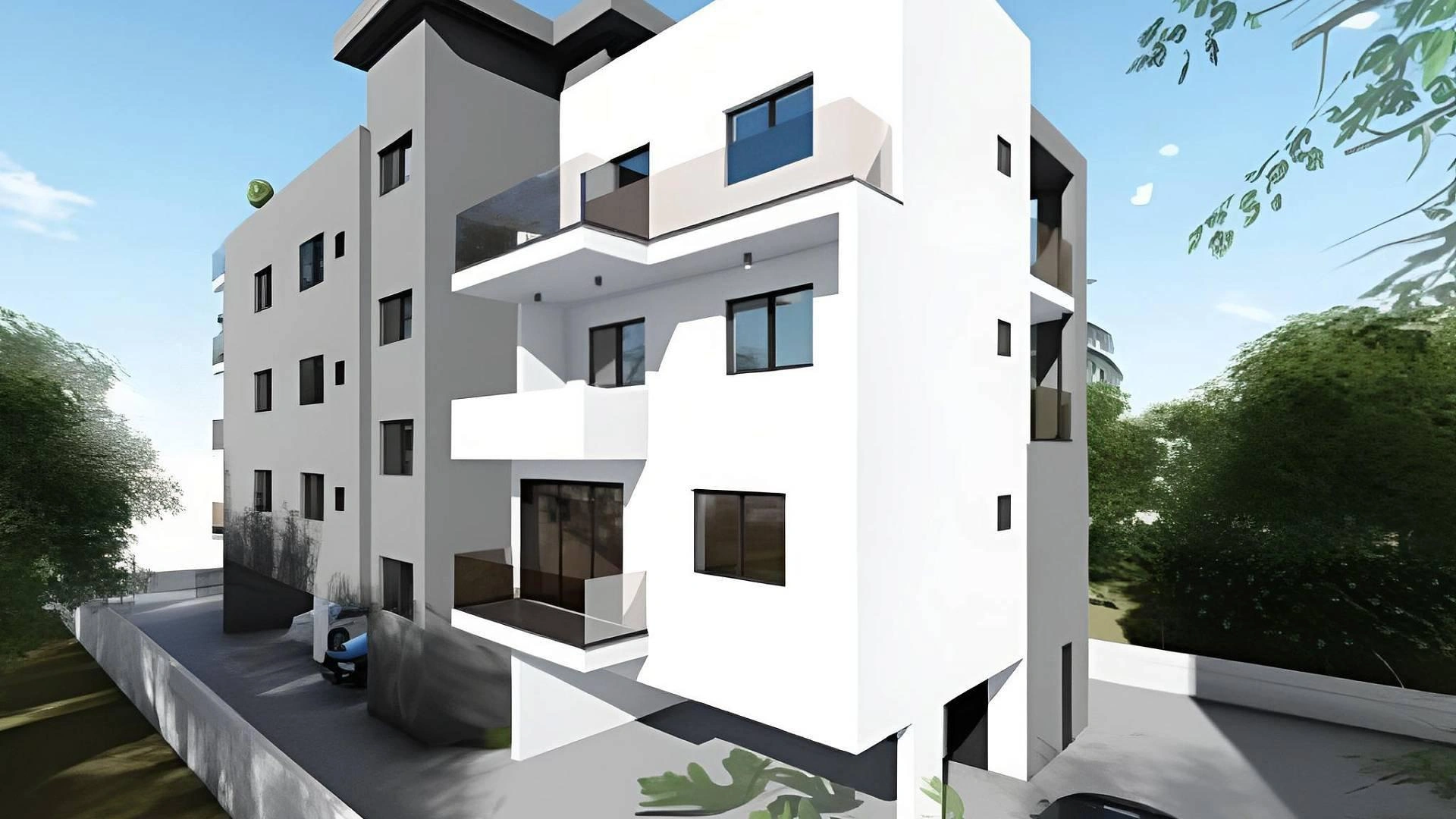 Квартиры в современном жилом комплексе в Никосии, на Кипре