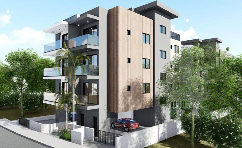 Квартиры в современном жилом комплексе в Никосии, на Кипре