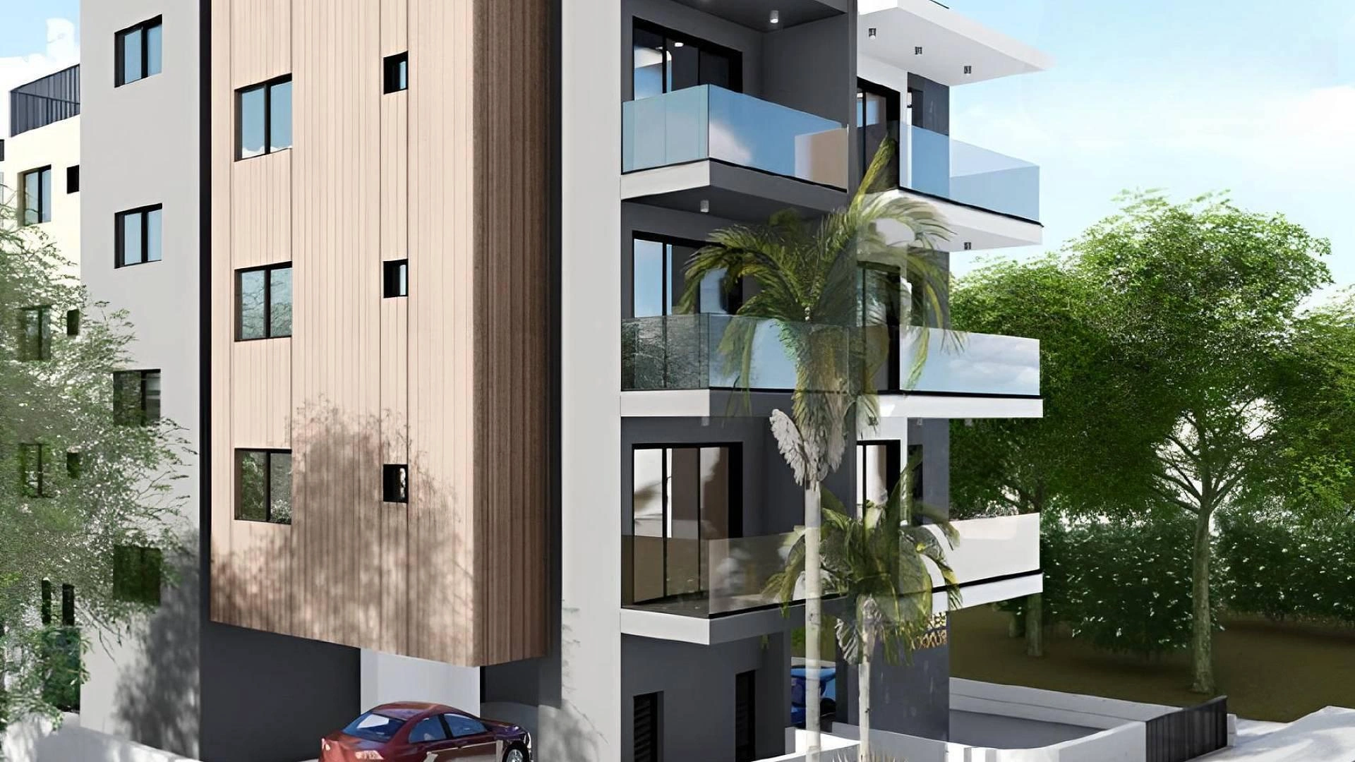 Квартиры в современном жилом комплексе в Никосии, на Кипре